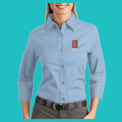 L612-B - Ladies-3/4 Sleeve Easy Care Shirt