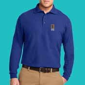 K500LS Polo  - Mens-Lg Sleeve Silk Touch™ Polo