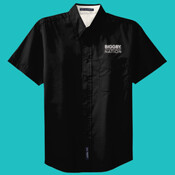 BIGGBY® S508 Mens Short Sleeve Easy Care Shirt